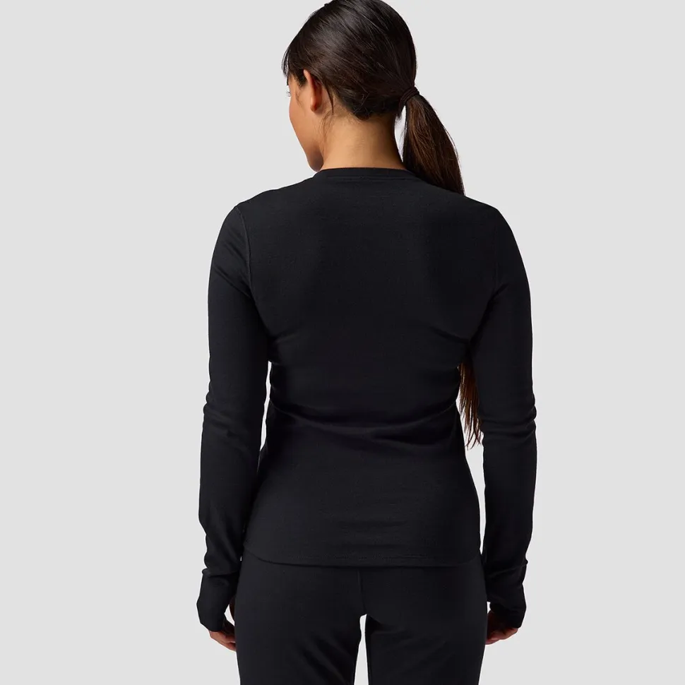 Cedars RWS Merino Mid-Wt Baselayer Crew Top - Women's