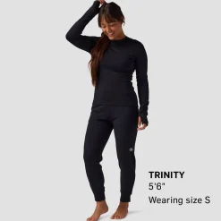 Cedars RWS Merino Mid-Wt Baselayer Crew Top - Women's