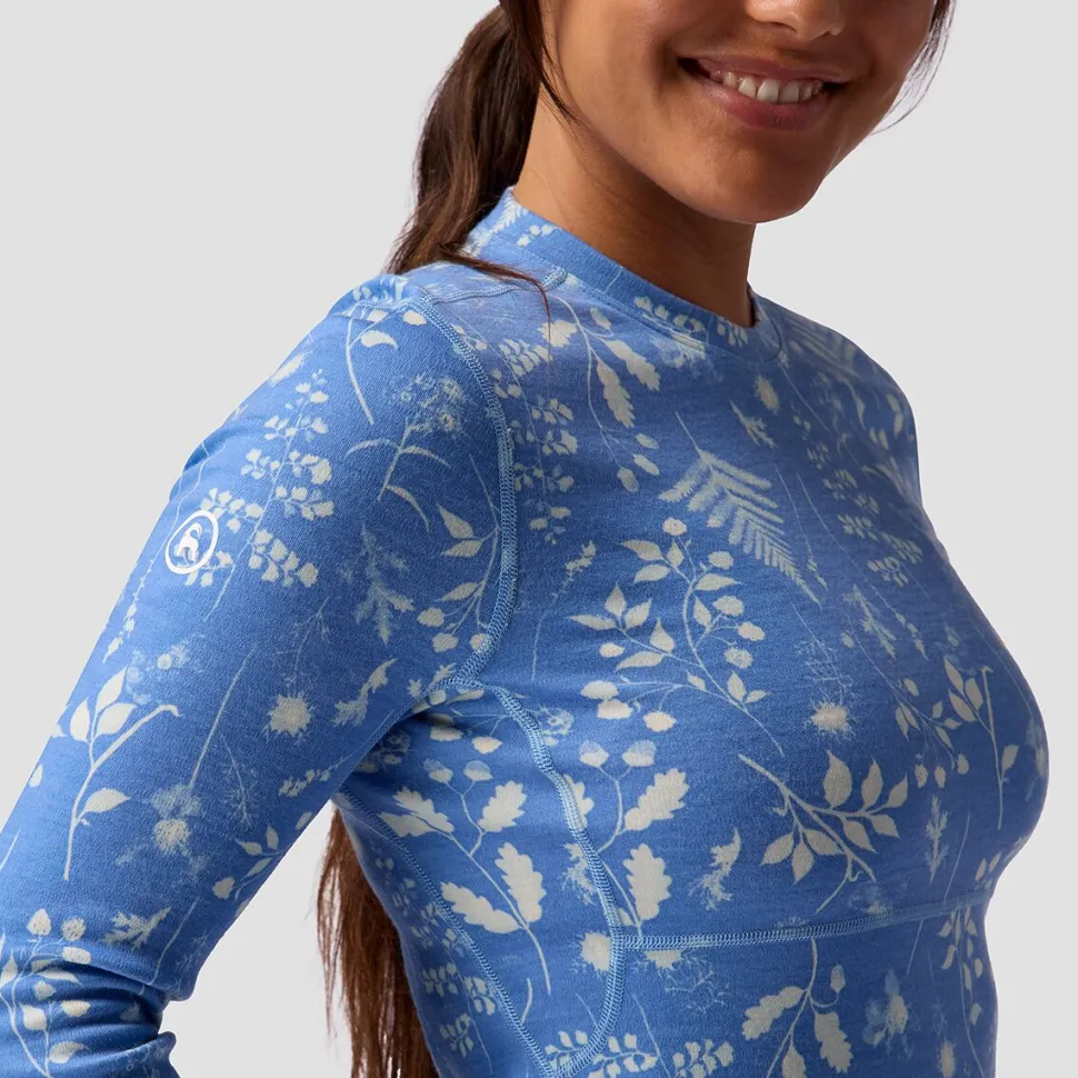 Cedars RWS Merino Mid-Wt Baselayer Crew Top - Women's