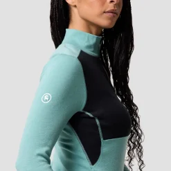 Cedars RWS Merino Mid-Wt Baselayer 1/4-Zip Top - Women's