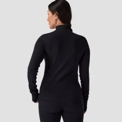Cedars RWS Merino Mid-Wt Baselayer 1/4-Zip Top - Women's