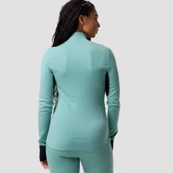 Cedars RWS Merino Mid-Wt Baselayer 1/4-Zip Top - Women's