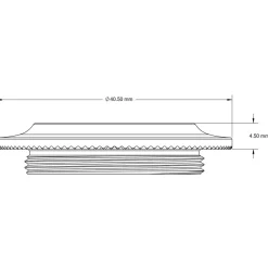 Centerlock Rotor Lockring - Internal Spline