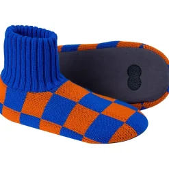 Checkerboard Sock Slipper