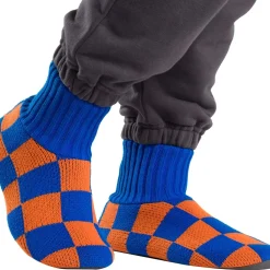 Checkerboard Sock Slipper