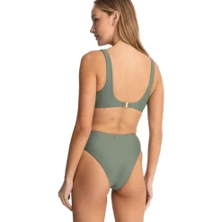 Classic Crop Bikini Top - Women's