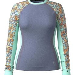 Classic Thermal Merino Colorblock Baselayer Crew - Women's
