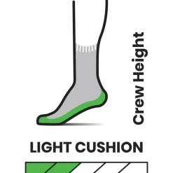 Classic Hike Light Cushion Crew Sock