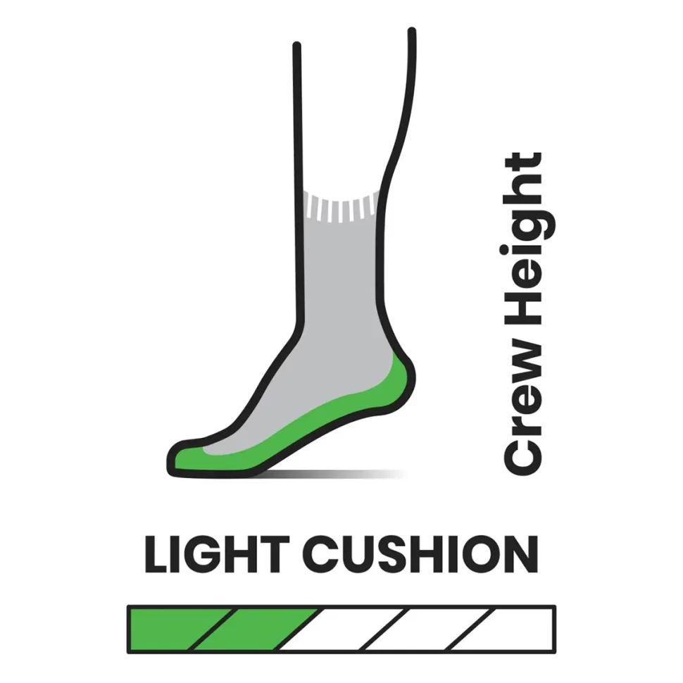 Classic Hike Light Cushion Crew Sock - Women's