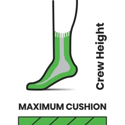 Classic Mountaineer Maximum Cushion Crew Sock - Women's