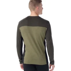 Classic Thermal Merino Colorblock Crew Base Layer - Men's