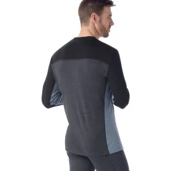 Classic Thermal Merino Colorblock Crew Base Layer - Men's