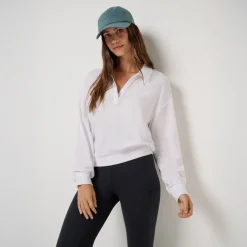 Cloud Terry Long-Sleeve Shirt - Women's
