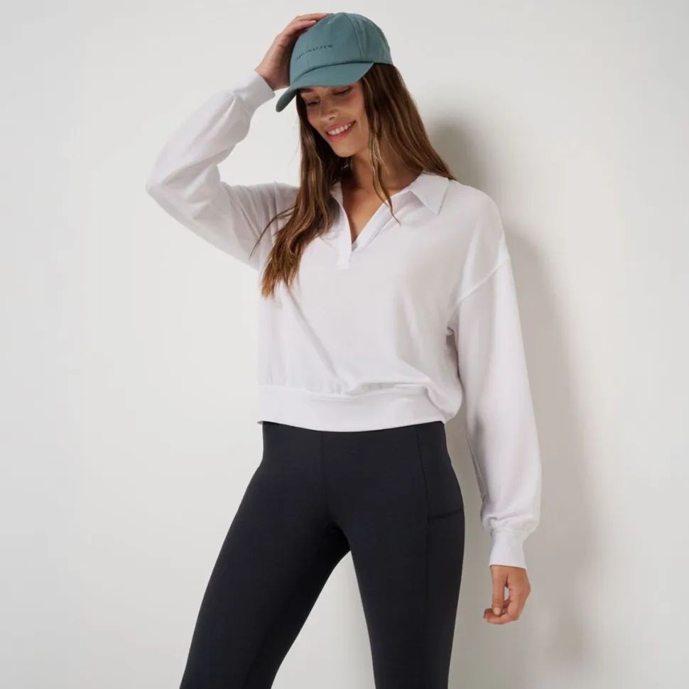 Cloud Terry Long-Sleeve Shirt - Women's