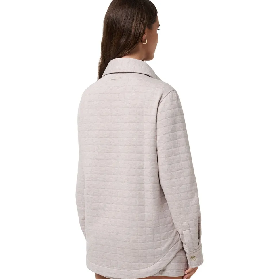 Coastal Quilted Shacket - Women's