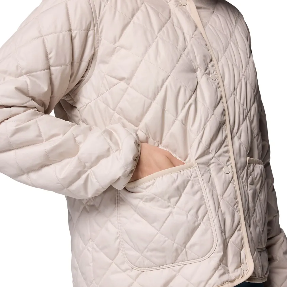 Copper Crest Collarless Jacket - Women's