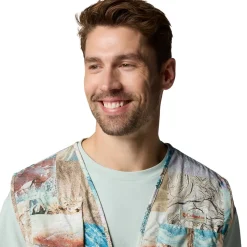 Cove Beach Printed Vest - Men's