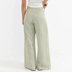Cove Stripe Wide Leg Pant - Women's