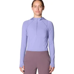 Crater Lake Crop Zip Top - Women's