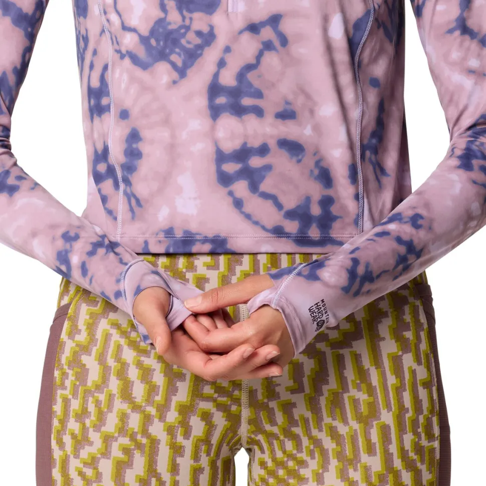 Crater Lake Crop Zip Top - Women's