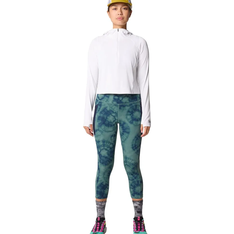 Crater Lake Crop Zip Top - Women's