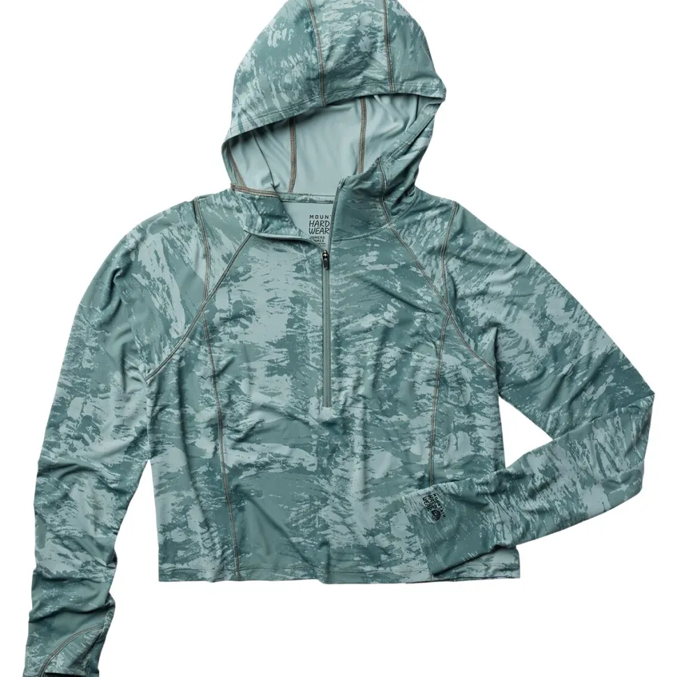 Crater Lake Crop Zip Top - Women's