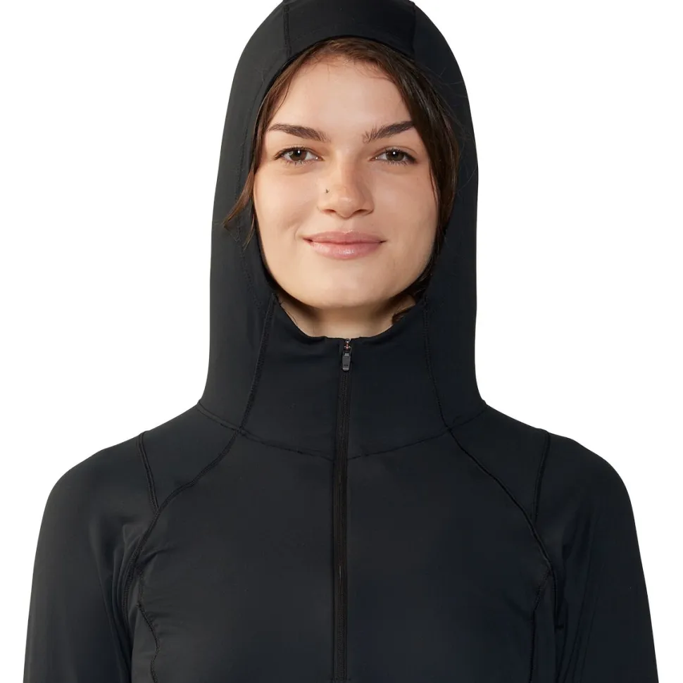 Crater Lake Crop Zip Top - Women's