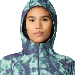 Crater Lake Crop Zip Top - Women's
