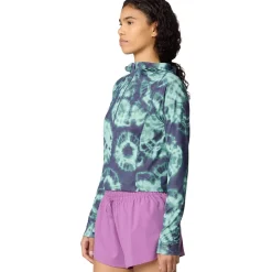 Crater Lake Crop Zip Top - Women's