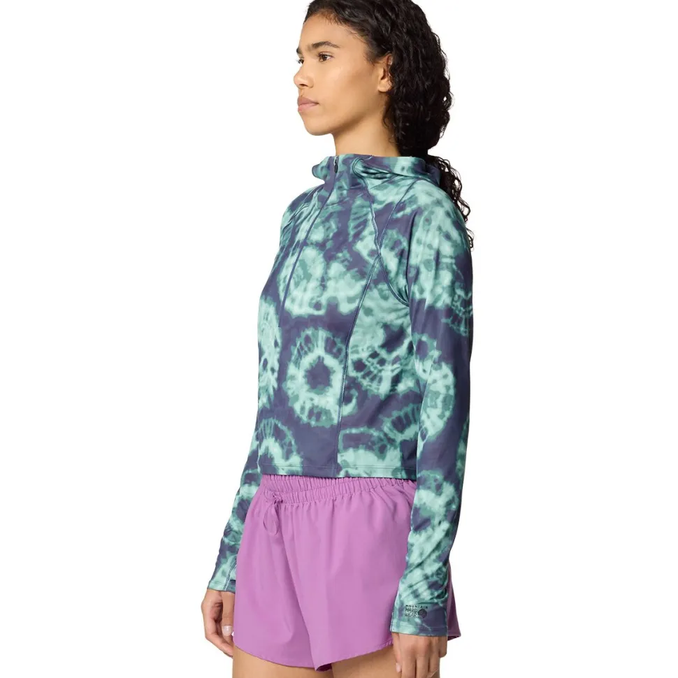 Crater Lake Crop Zip Top - Women's