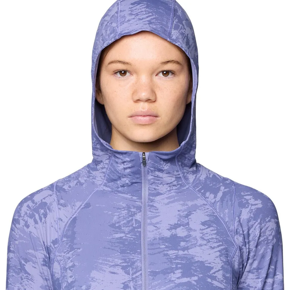 Crater Lake Crop Zip Top - Women's