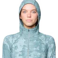Crater Lake Crop Zip Top - Women's