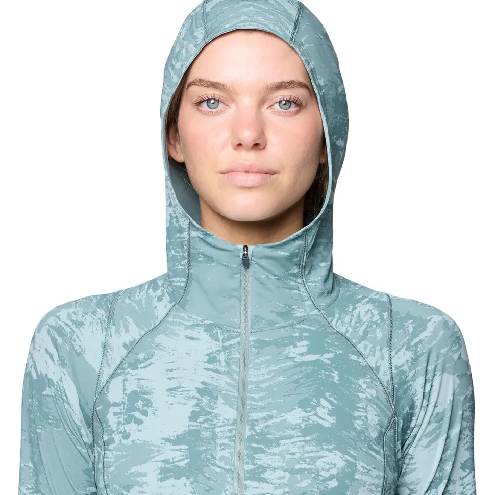Crater Lake Crop Zip Top - Women's