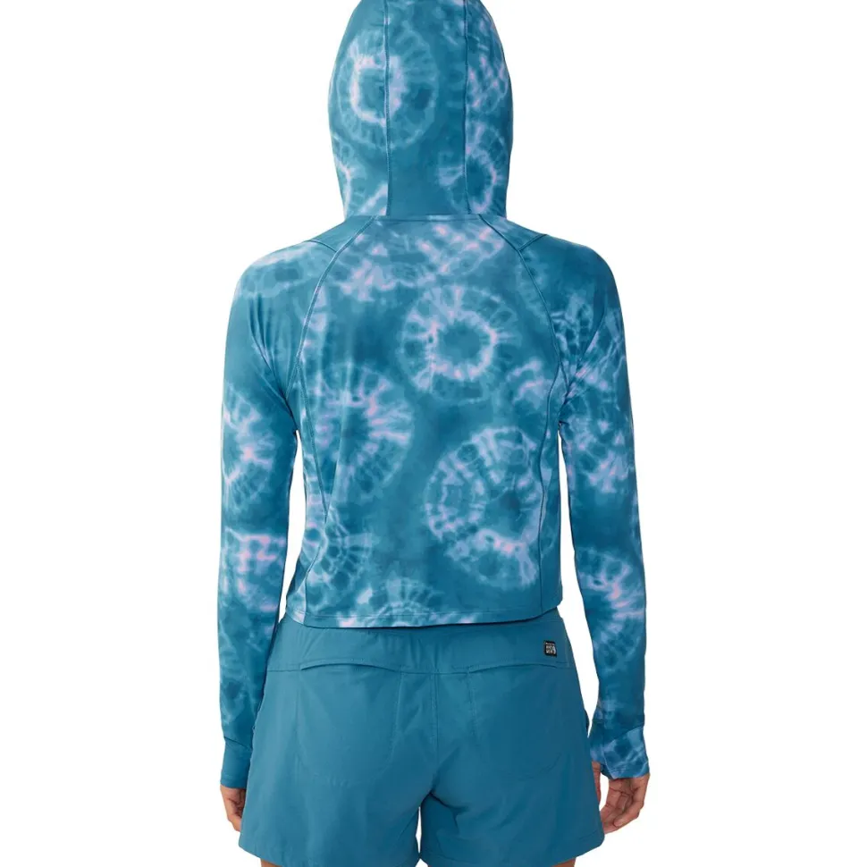 Crater Lake Crop Zip Top - Women's