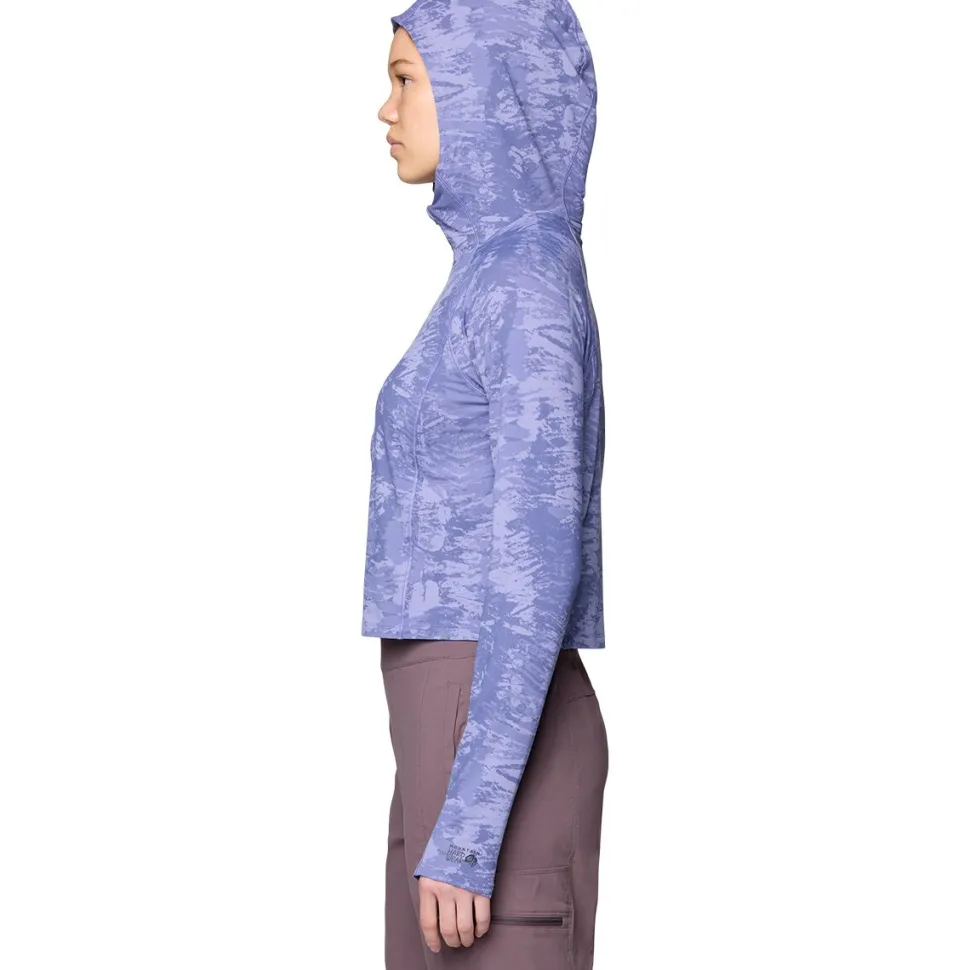 Crater Lake Crop Zip Top - Women's