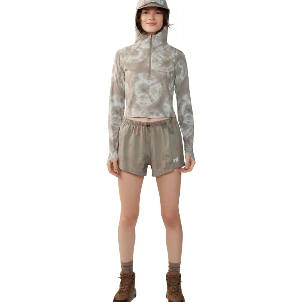Crater Lake Crop Zip Top - Women's