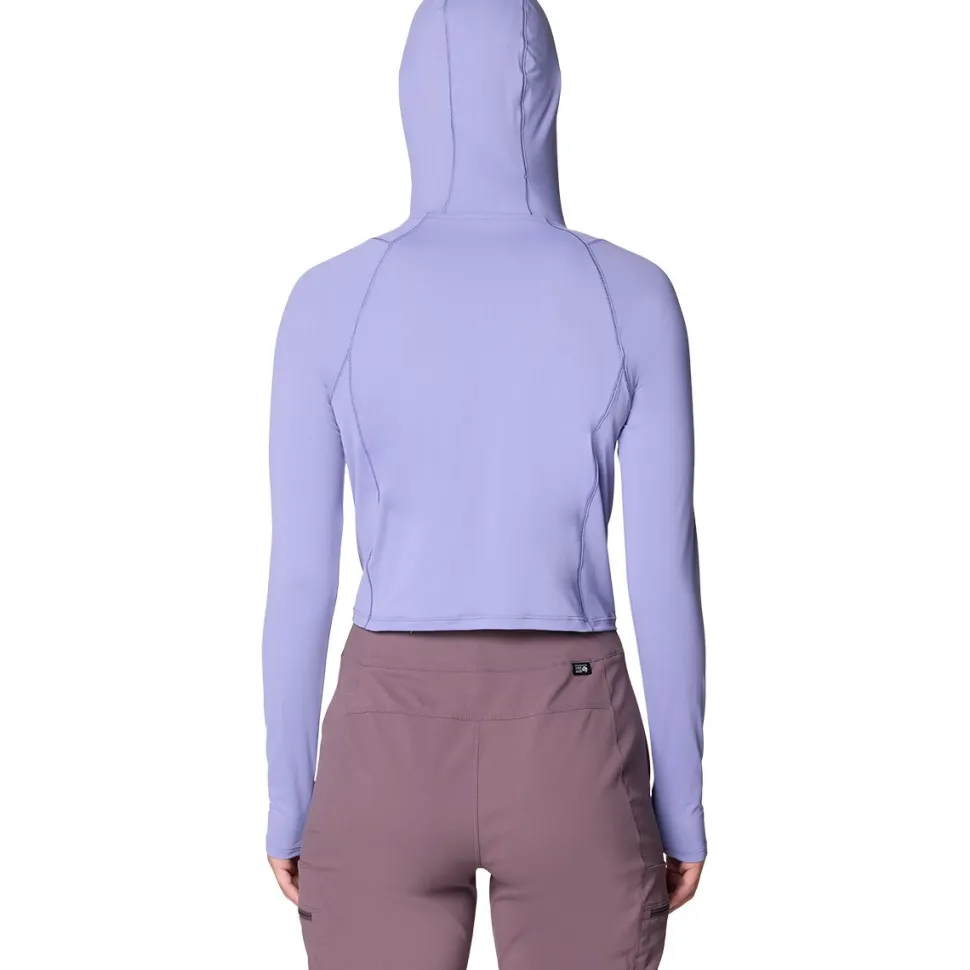 Crater Lake Crop Zip Top - Women's