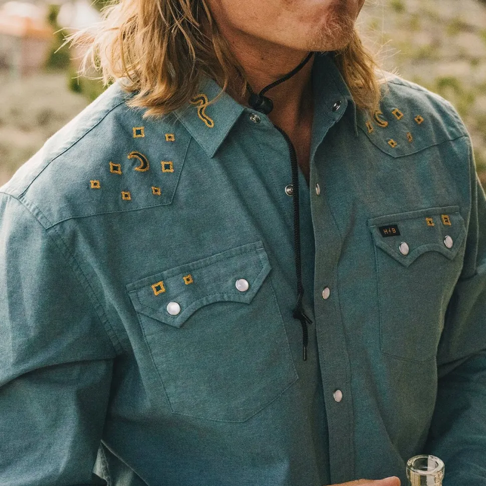 Crosscut Deluxe Snapshirt - Men's