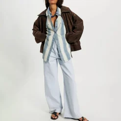 Crossroads Striped Shirt - Women's