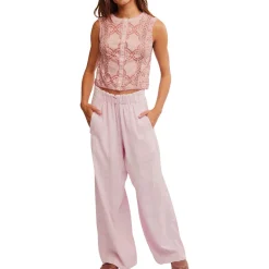 Days End Linen Pull On Pant - Women's