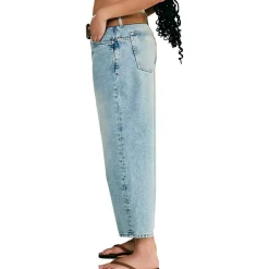 Deep Trance Dropped BF Jean - Women's
