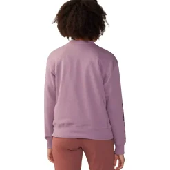 Desert Check Pullover Crew Sweatshirt - Women's