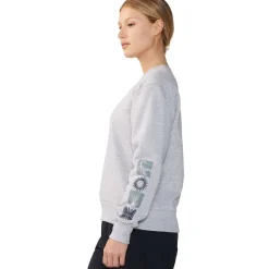 Desert Check Pullover Crew Sweatshirt - Women's