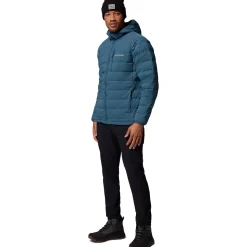 Drift Peak Stretch Down Hooded Jacket - Men's