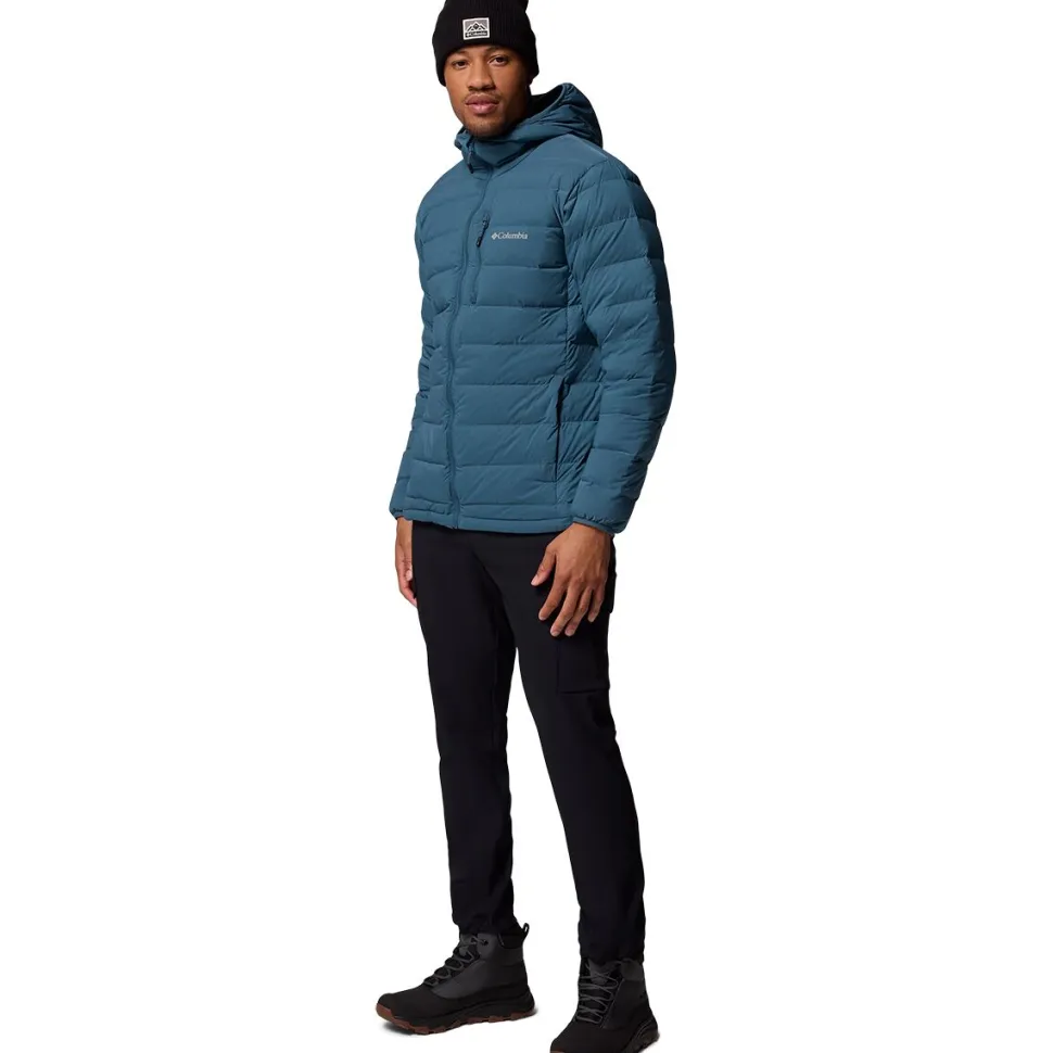 Drift Peak Stretch Down Hooded Jacket - Men's