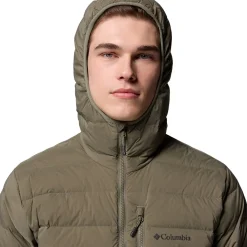 Drift Peak Stretch Down Hooded Jacket - Men's