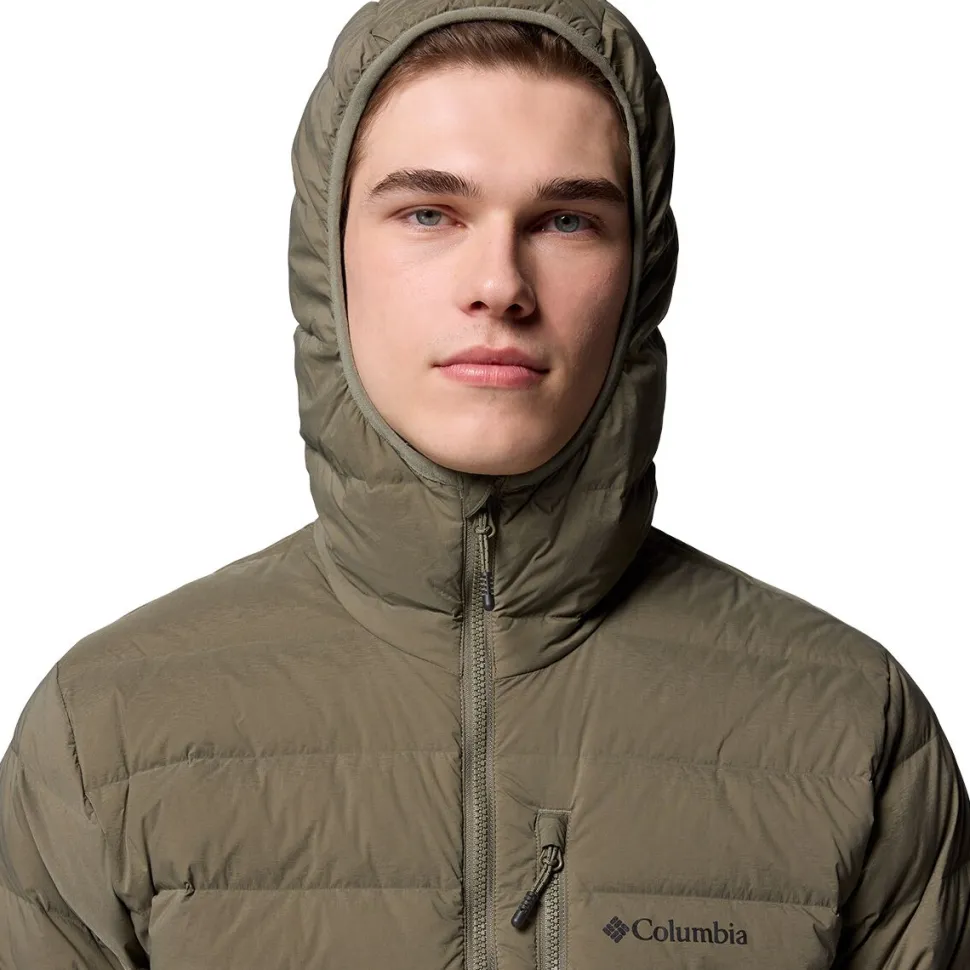 Drift Peak Stretch Down Hooded Jacket - Men's
