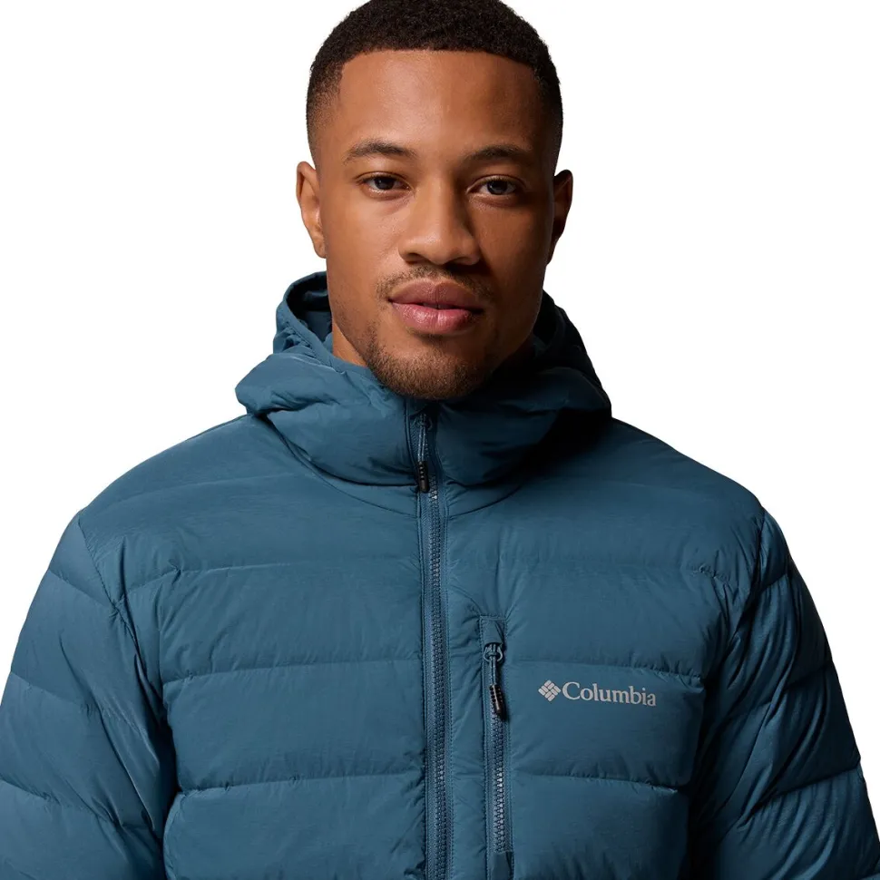 Drift Peak Stretch Down Hooded Jacket - Men's