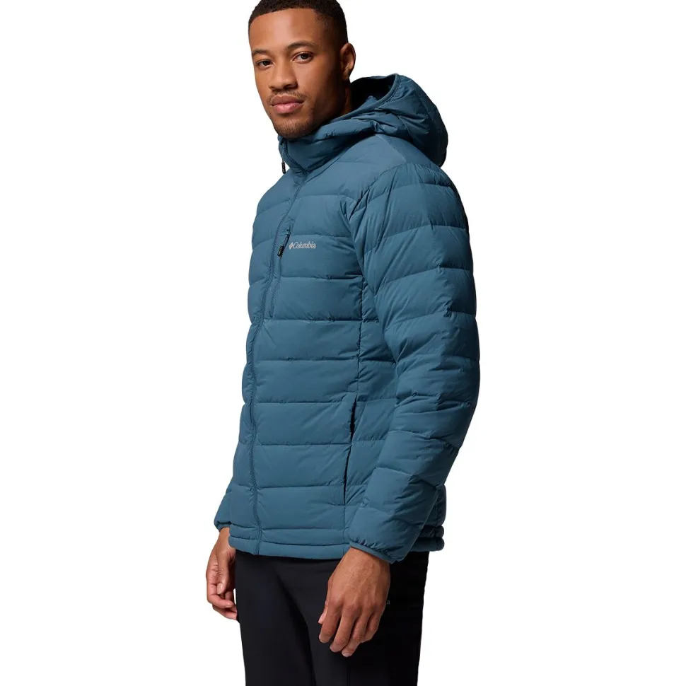 Drift Peak Stretch Down Hooded Jacket - Men's