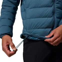 Drift Peak Stretch Down Hooded Jacket - Men's